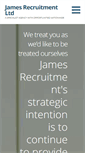Mobile Screenshot of jamesrecruitment.co.uk